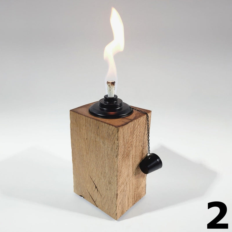 Törvik Oak Garden Torch – Handmade, Rustic, Weather-Resistant — Ansicht 9