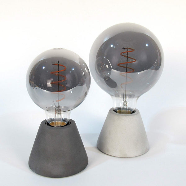 Fanal Concrete Table Lamp – Conical Design, Dimmable, E27