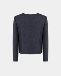 ALINE CELI Recycled Cropped Structured Jacket for Women — Ansicht 2