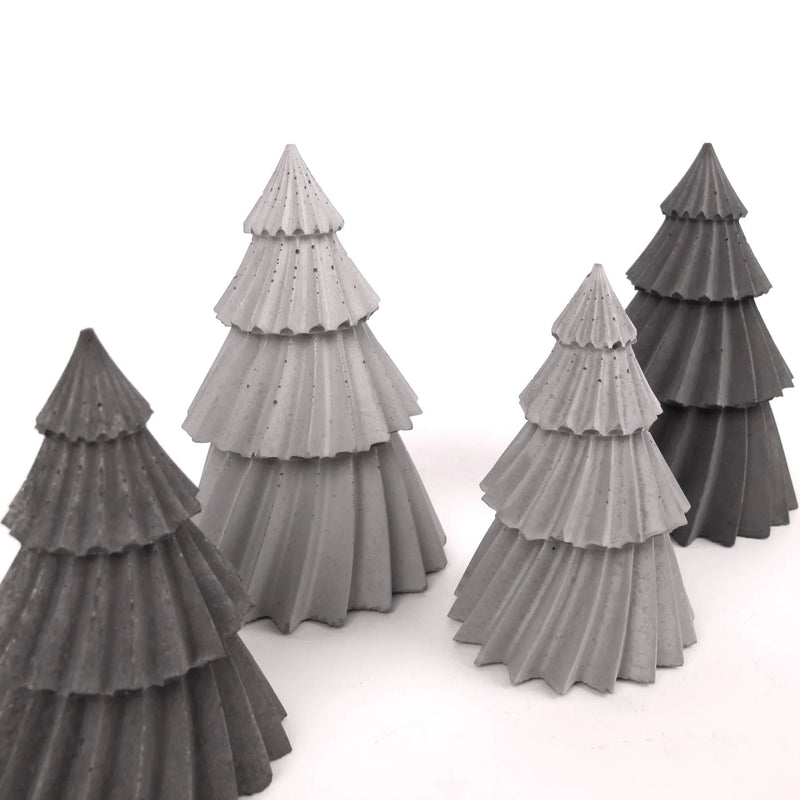 Juulo Weihnachtsbaum aus Beton – Moderne Deko in Grau & Anthrazit — Ansicht 2