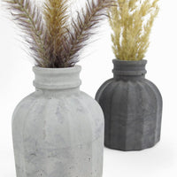 Wazo Concrete Vase – Modern, Grey or Anthracite — Ansicht 2