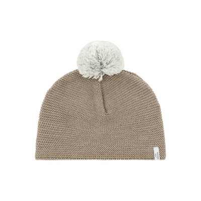 Parkstein Beanie – Merino Wool & Recycled Polyester with Pom-pom