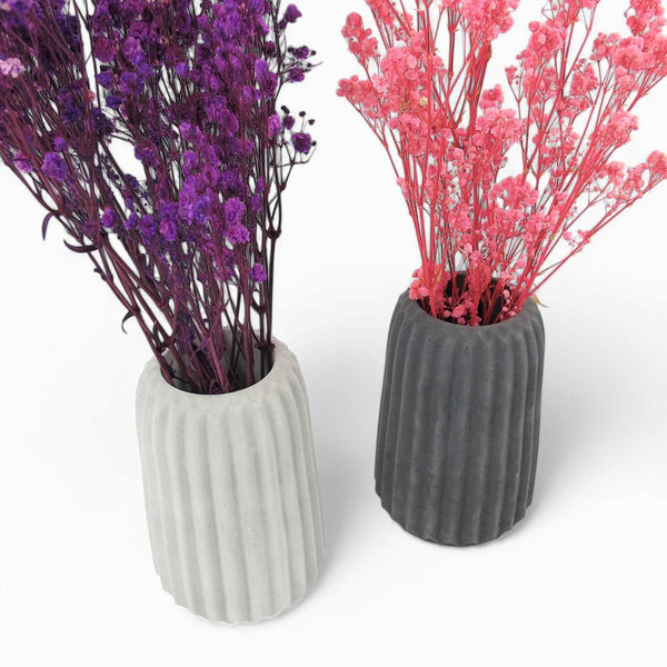 Wazon Betonvase Wasserdicht – Minimalistisches Design Grau oder Anthrazit
