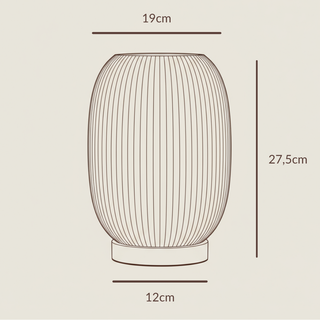 Boa | 3D-printed lamp | Bulbous design &amp; warm light