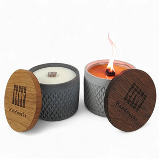 Ugni | Wachsfresser Ø=14cm aus Beton