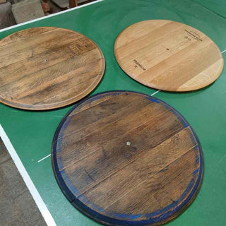 Viini Kello – Wanduhr aus Weinfassdeckel | Nachhaltig | Handgefertigt | Made in Germany