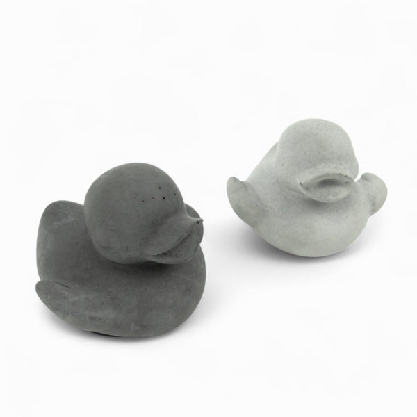 Concrete Duck Tick – Modern Decorative Figurine in Grey or Anthracite