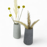 Jarra Vase aus Beton – Wasserdicht, Minimalistisch, Grau oder Anthrazit — Ansicht 2