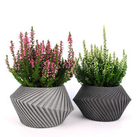 Keeri's Concrete Planter - Spiral Design, Watertight — Ansicht 2