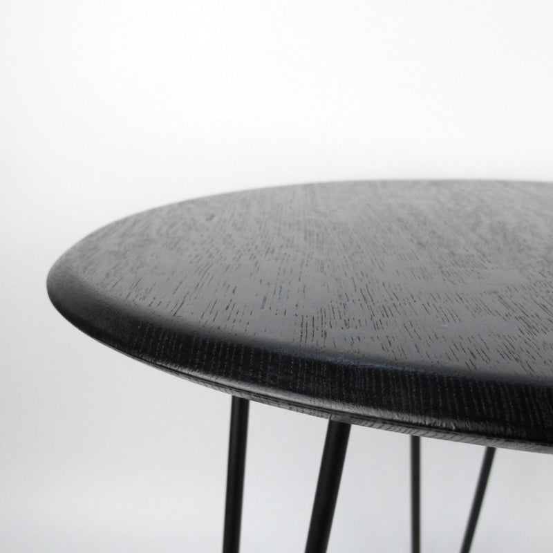 Couchtisch aus Weinfassdeckel Ø53cm – Handgefertigt & Nachhaltig — Ansicht 2