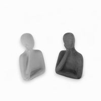 Ty Figur Beton Grau Anthrazit – Handworkz Wohndeko — Ansicht 2