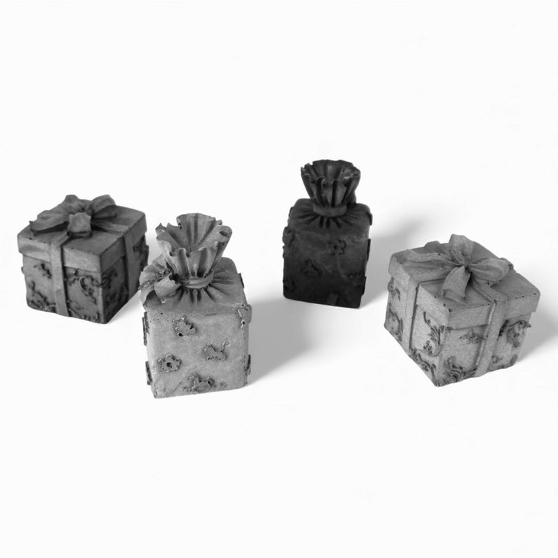 Jefte Betongeschenke Weihnachtsdeko – grau & anthrazit, wetterfest — Ansicht 2