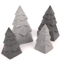 Kuusi Concrete Christmas Tree – Modern Decoration in Grey & Anthracite — Ansicht 2