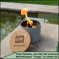 Dauerdocht für Wachsfresser Fuego – Holzfasern & Bio-Sojawachs — Ansicht 7