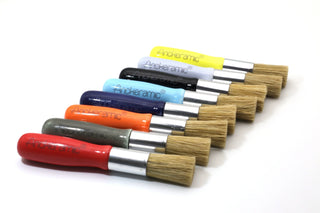 ANCKERAMIC® Backpinsel | Handgefertigt aus Porzellan & Naturborsten | 8 Farben