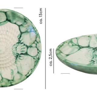 AMRAMI® Ceramic Grater with Brush | Handmade | Garlic &amp; Ginger Grater | Mediterranean Design