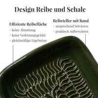 ANCKERAMIC® ORIGINAL Ceramic Grater Finland – Handmade Garlic Ginger Nutmeg — Ansicht 3
