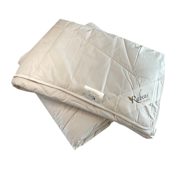Rabens organic 2er-Set Alpaka Bio Bettdecke – Thermoregulierend | Allergikerfreundlich