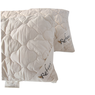Rabens organic 2er Set Alpaka Bio Kopfkissen (separater Innenbeutel)