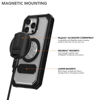 Rokform Crystal Clear iPhone 16 Pro Max Case: Military-Grade Magnetic Protection — Ansicht 3