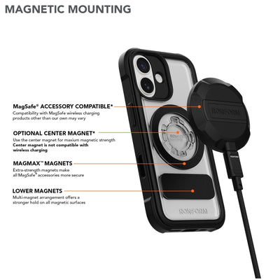 Durable iPhone 17 Crystal Case with MagSafe, Military-Grade Drop Protection