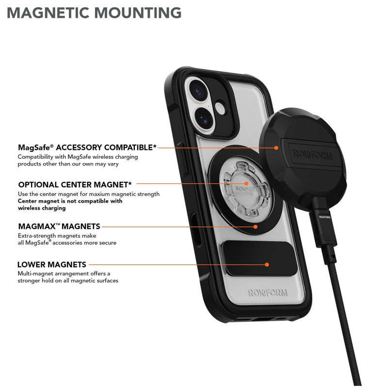Durable iPhone 17 Crystal Case with MagSafe, Military-Grade Drop Protection — Ansicht 3