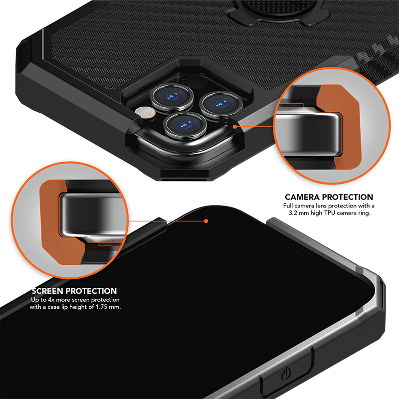 Rokform Rugged Case for iPhone 12/12 Pro - Military-Grade, Magnetic, Twist Lock — Prosper58