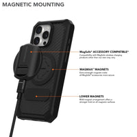 Ultra-Durable iPhone 16 Pro Max Rugged Case: Military-Grade Drop Protection, MagSafe Compatible — Ansicht 3