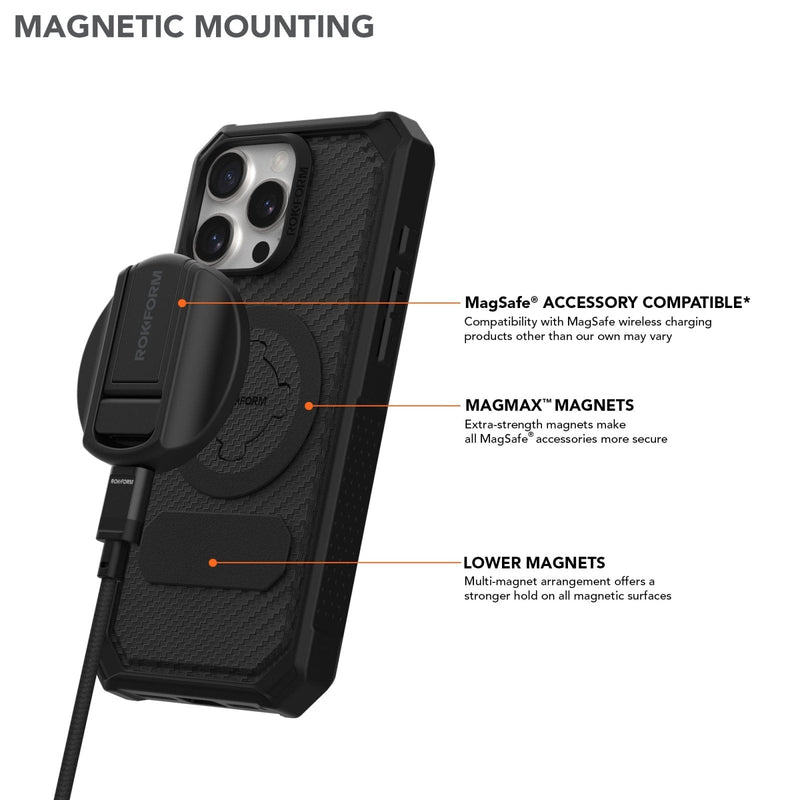 Ultra-Durable iPhone 16 Pro Max Rugged Case: Military-Grade Drop Protection, MagSafe Compatible — Ansicht 3