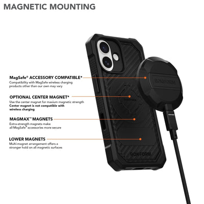 Rokform Rugged iPhone 17 Case with Magnetic Mount and Secure Twist-Lock System