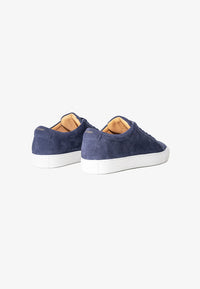 kūlson Sneakers navy suede handmade Portugal recycled sole — Ansicht 4