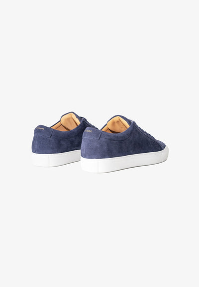 kūlson Sneakers navy suede handmade Portugal recycled sole
