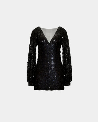 Klassiker Pailletten Couture Kleid – Recycelt | Mini | ALINE CELI