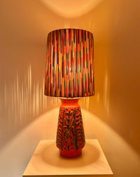 Seltene Uebelacker Vasenlampe – Keramik Tischlampe 1960er/70er — Ansicht 17