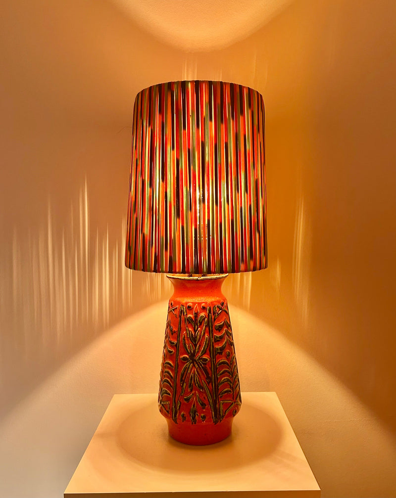 Seltene Uebelacker Vasenlampe – Keramik Tischlampe 1960er/70er — Ansicht 17