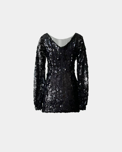 Classic Sequin Couture Dress – Recycled | Mini | ALINE CELI
