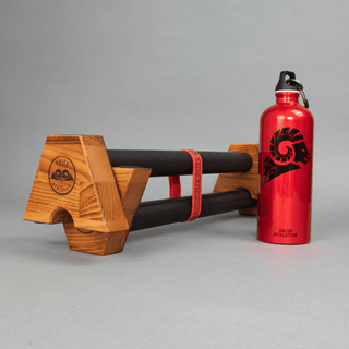 Hydration Bundle – Midletts & Alu-Trinkflasche | Buchenholz | 1 Liter