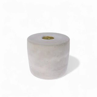 Strokka | Tischlampe Ø14cm aus Beton – Modern | Minimalistisch | Langlebig