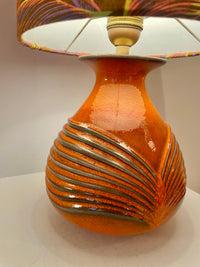 Upgecykelte Vasenlampe aus Cari Zalloni Vase von Fohr - West German Pottery — Ansicht 9