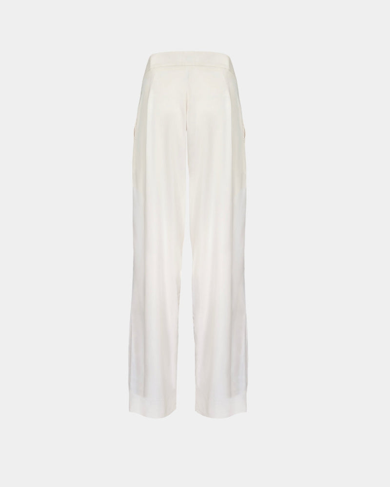 Trousers Claudia in recycled polyester – flowing fit, EU production — Ansicht 2