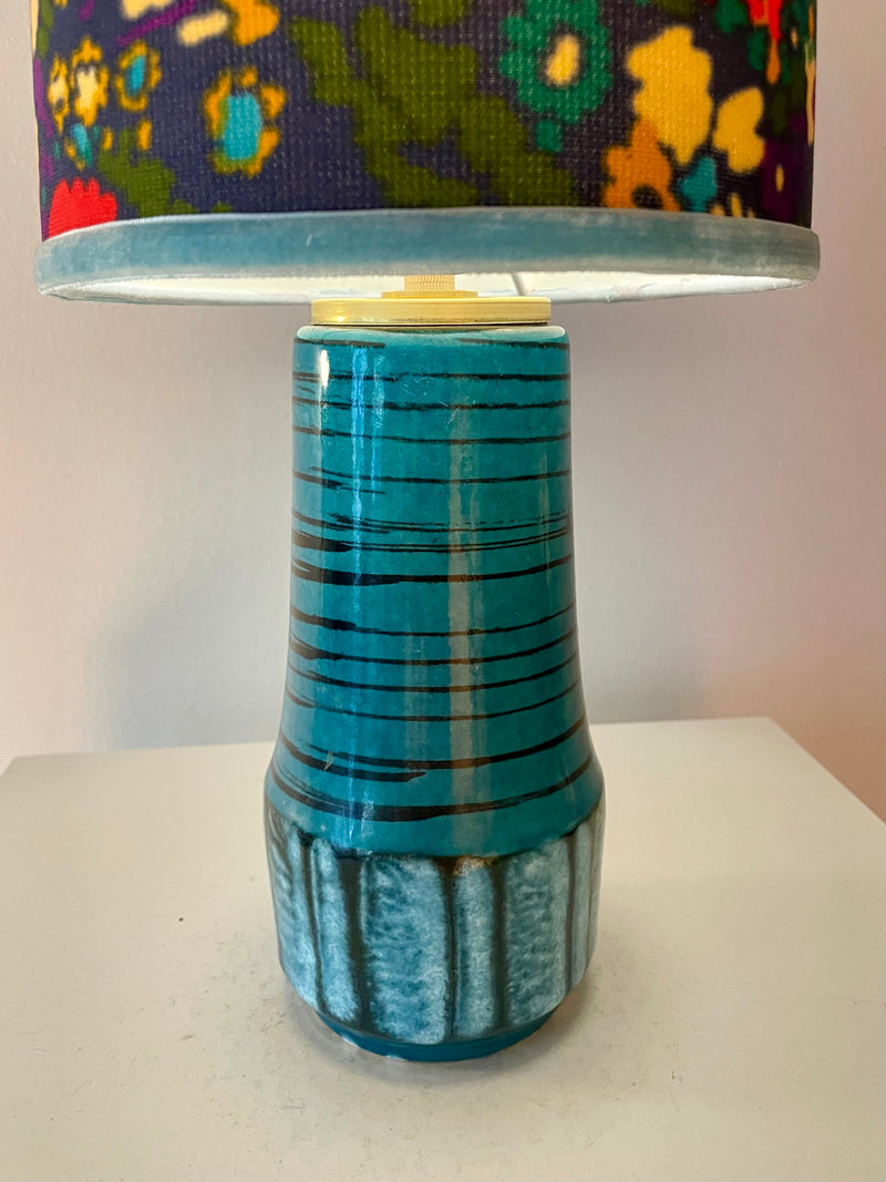 Kabellose Tischlampe aus Original Scheurich 70er Jahre Keramik — Ansicht 5