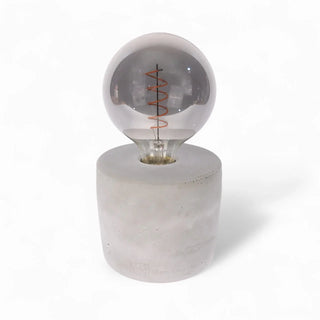 Strokka | Tischlampe Ø14cm aus Beton – Modern | Minimalistisch | Langlebig