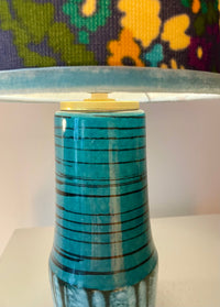 Kabellose Tischlampe aus Original Scheurich 70er Jahre Keramik — Ansicht 6