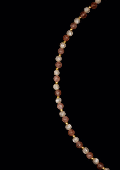 Isabella Pearl Necklace – Handcrafted Natural Pearls | 41–45 cm