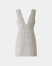 Dress Laura – Bouclé Mini Length | Aline CELI | Elegant & Sustainable — Ansicht 3
