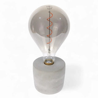 Strokka | Tischlampe Ø14cm aus Beton – Modern | Minimalistisch | Langlebig