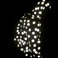 Full Points Reflective Zip Jacket – Reflective Dots Unisex Hoodie — Ansicht 4
