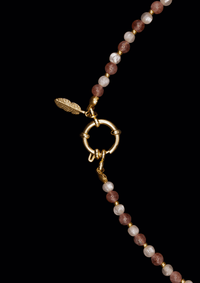 Isabella Pearl Necklace – Handcrafted Natural Pearls | 41–45 cm — Ansicht 2