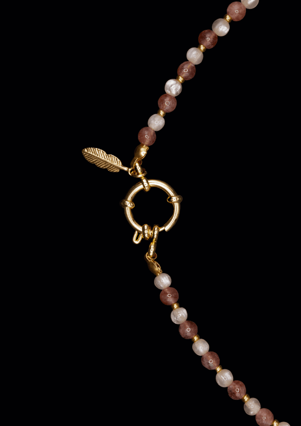 Isabella Pearl Necklace – Handcrafted Natural Pearls | 41–45 cm