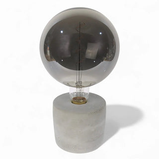 Strokka | Tischlampe Ø14cm aus Beton – Modern | Minimalistisch | Langlebig